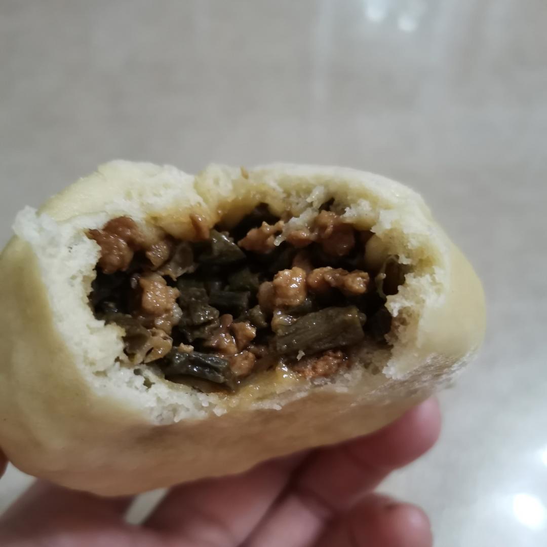 干豆角酱肉包（无敌好吃）