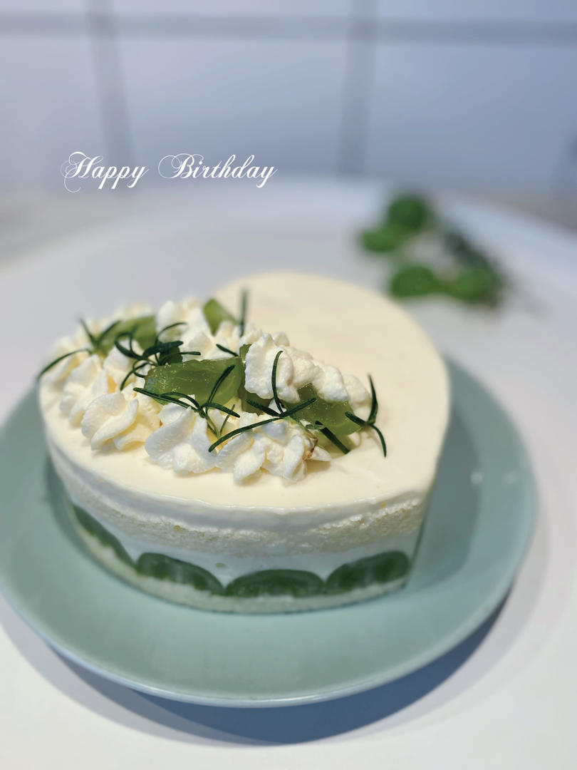 🍃夏日甜品|青提酸奶慕斯蛋糕🍰清爽不腻