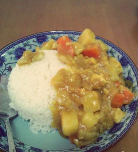 咖喱鸡肉饭