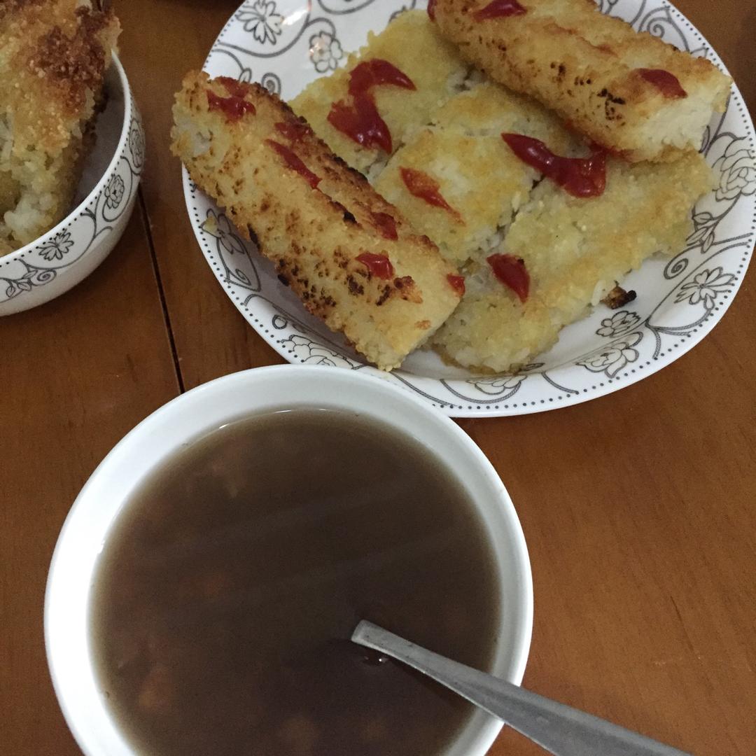 粢饭糕（剩饭版）