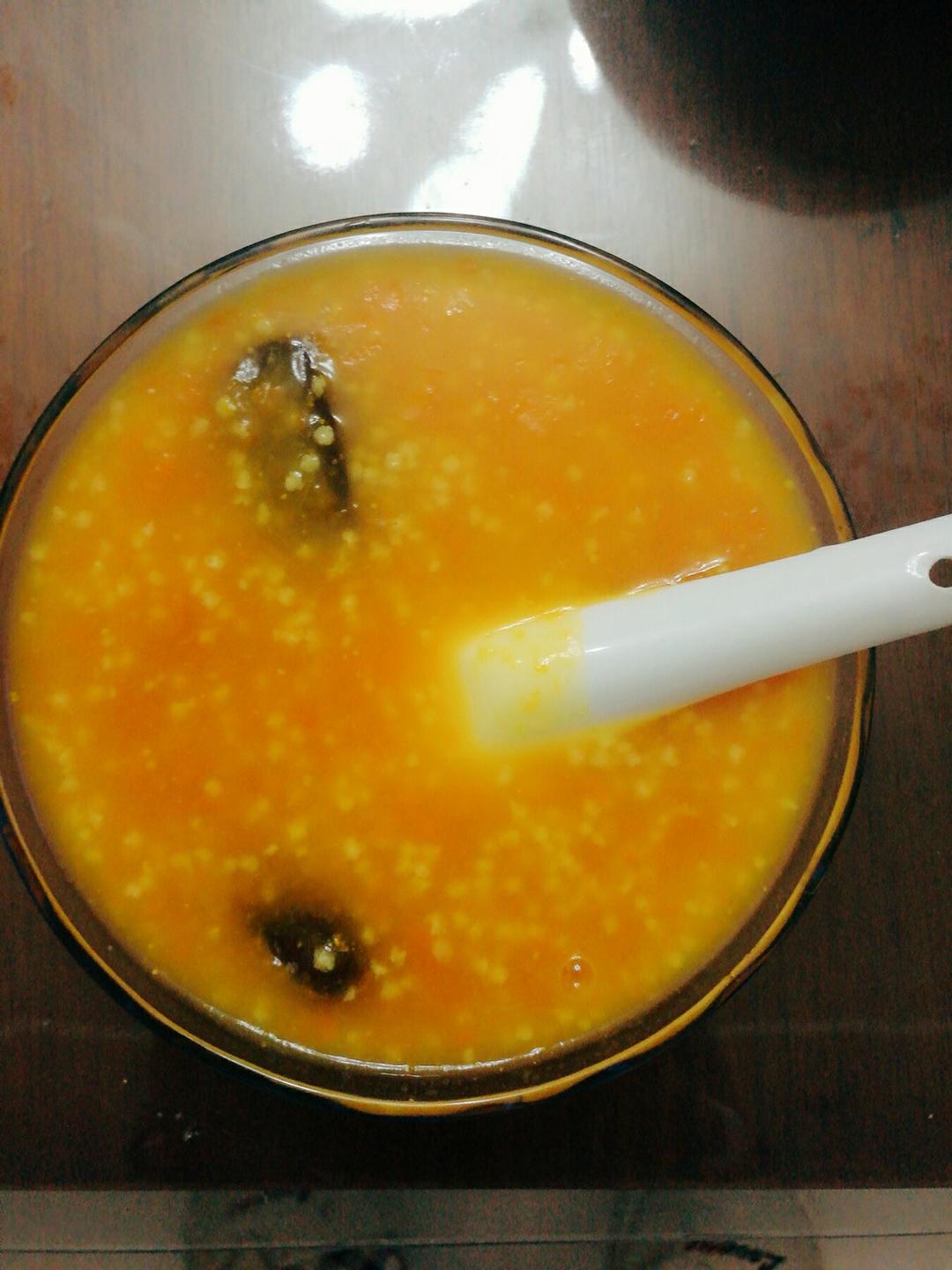 小米南瓜红枣粥