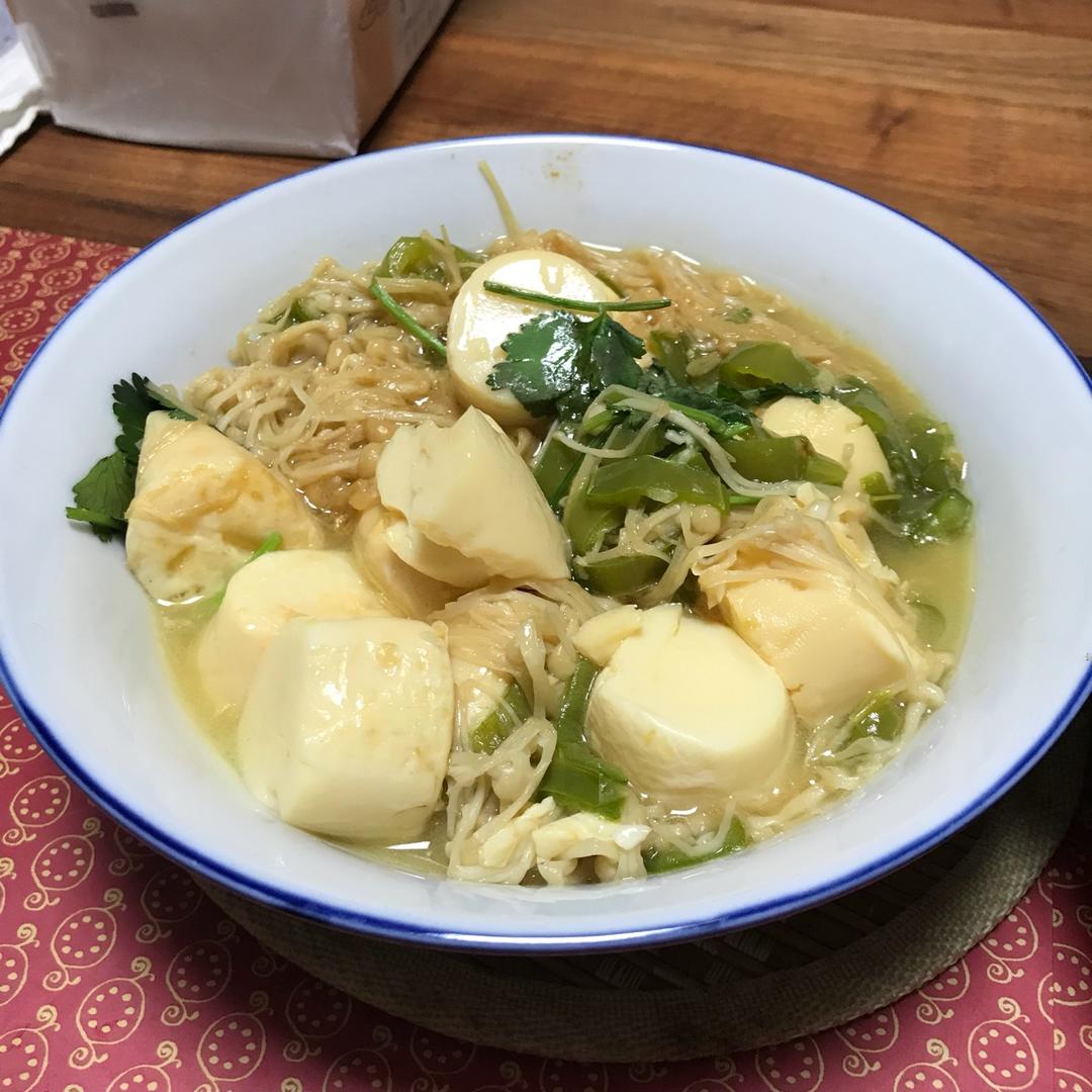 金针菇日本豆腐
