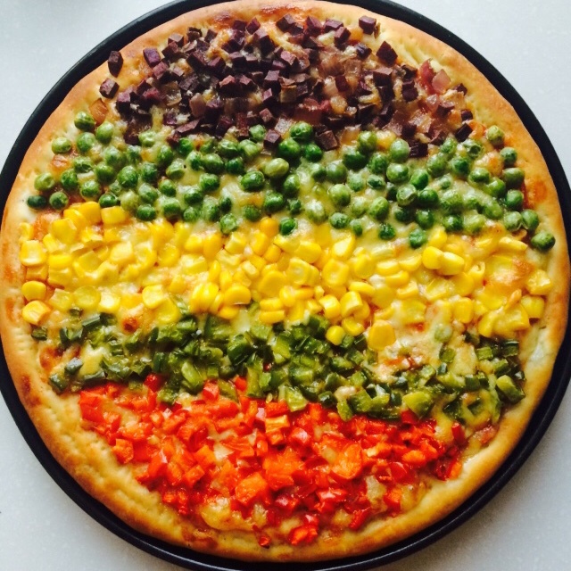 彩虹pizza