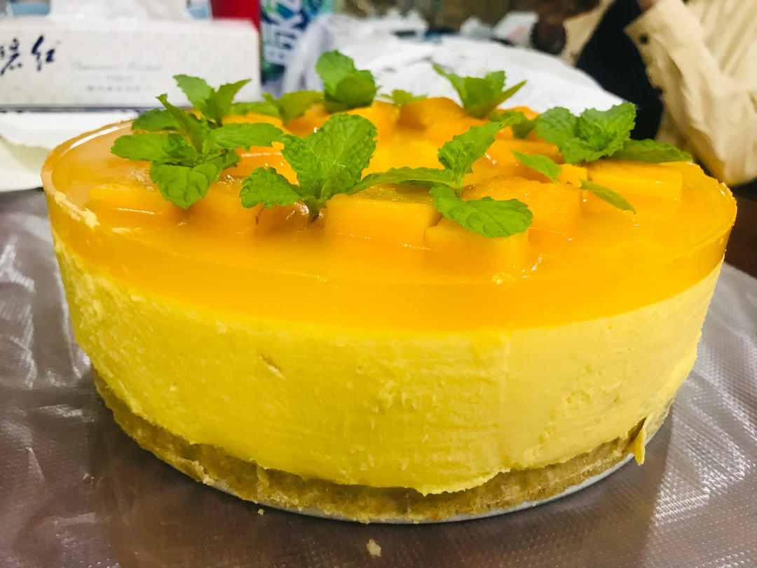 芒果慕斯蛋糕6寸8寸（新手也能一次成功）