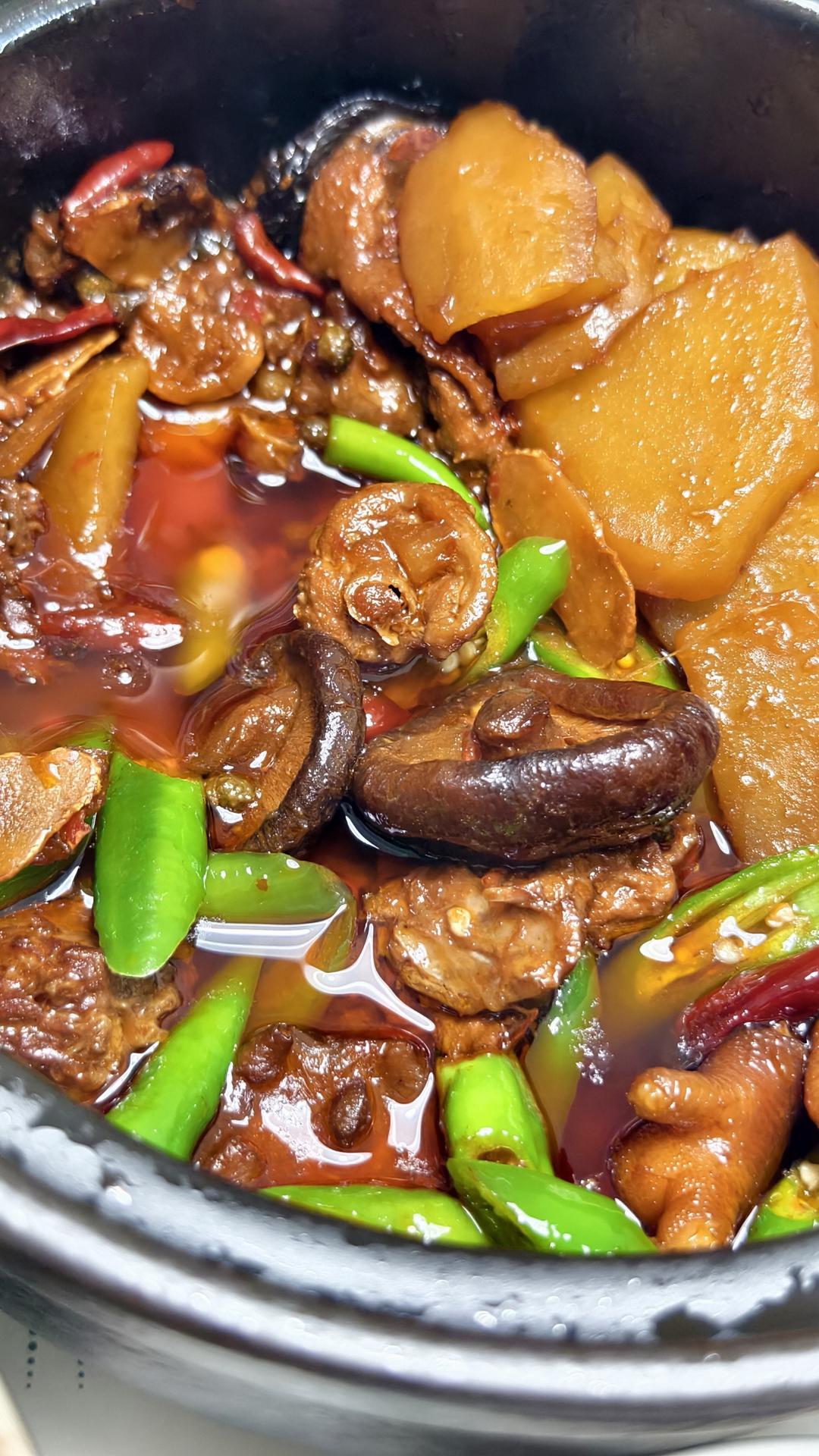 川味土豆香菇烧鸡