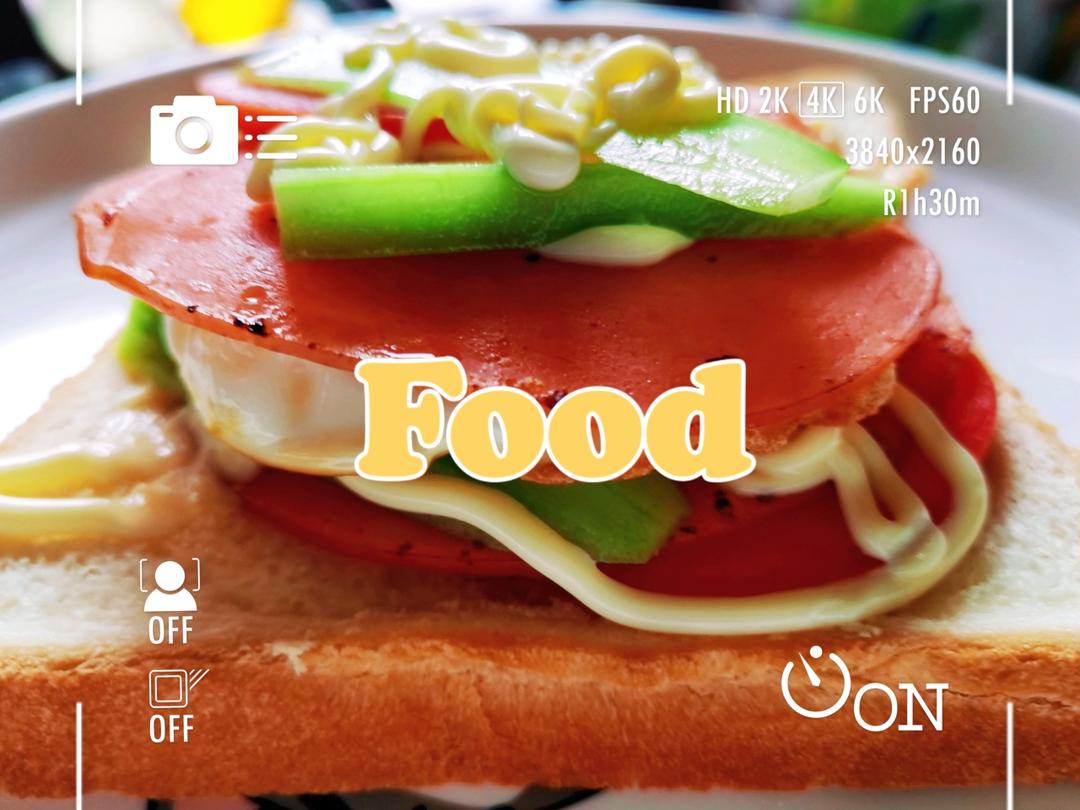 快手版“三明治”