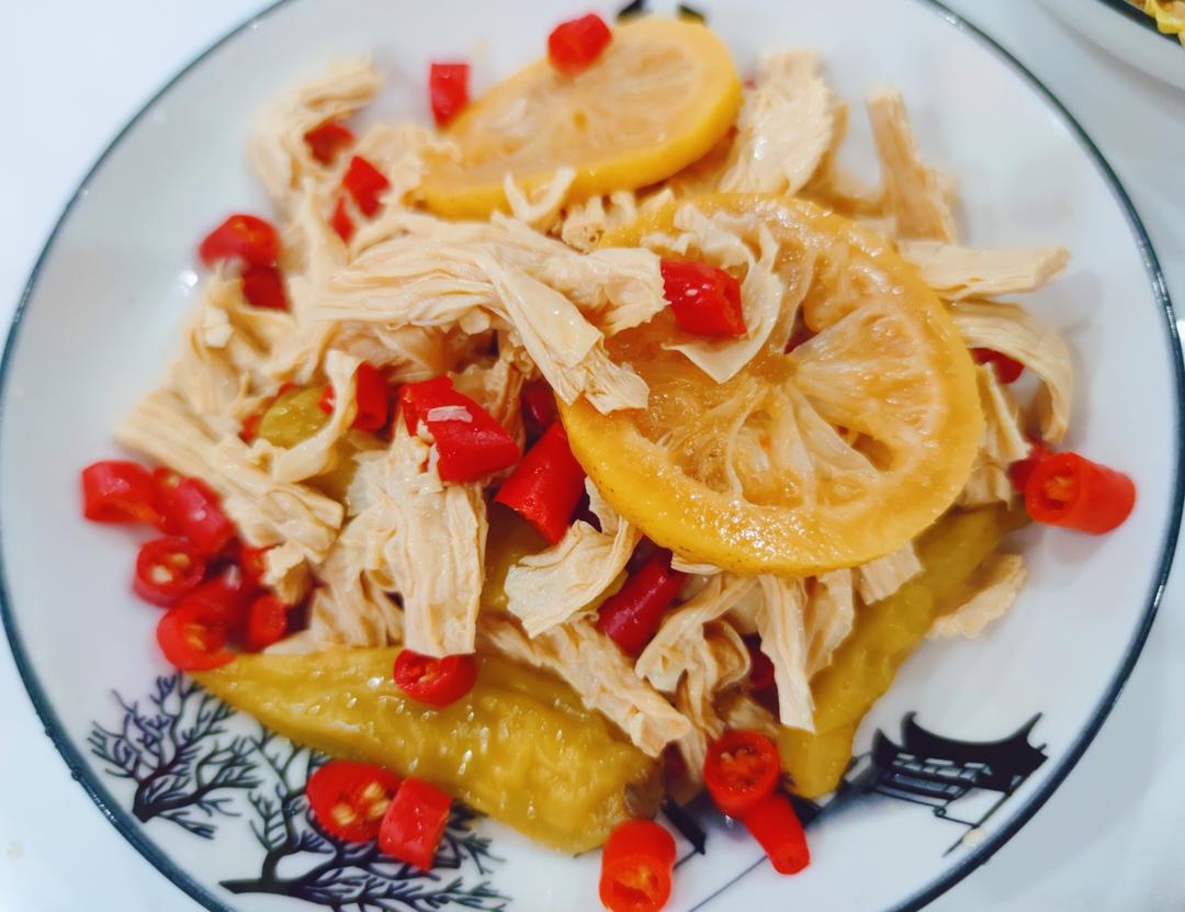 不一样的酸辣腐竹