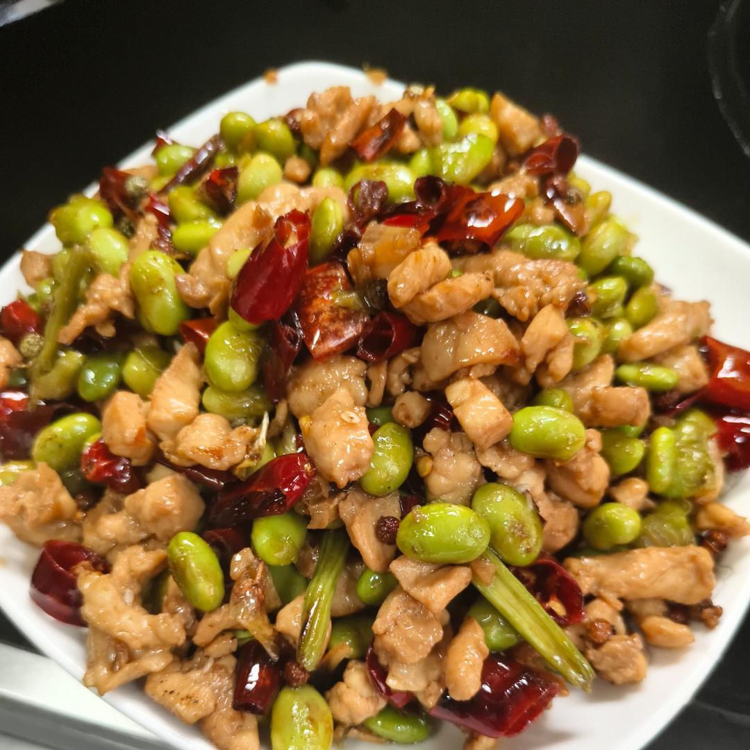 辣子青豆鸡丁