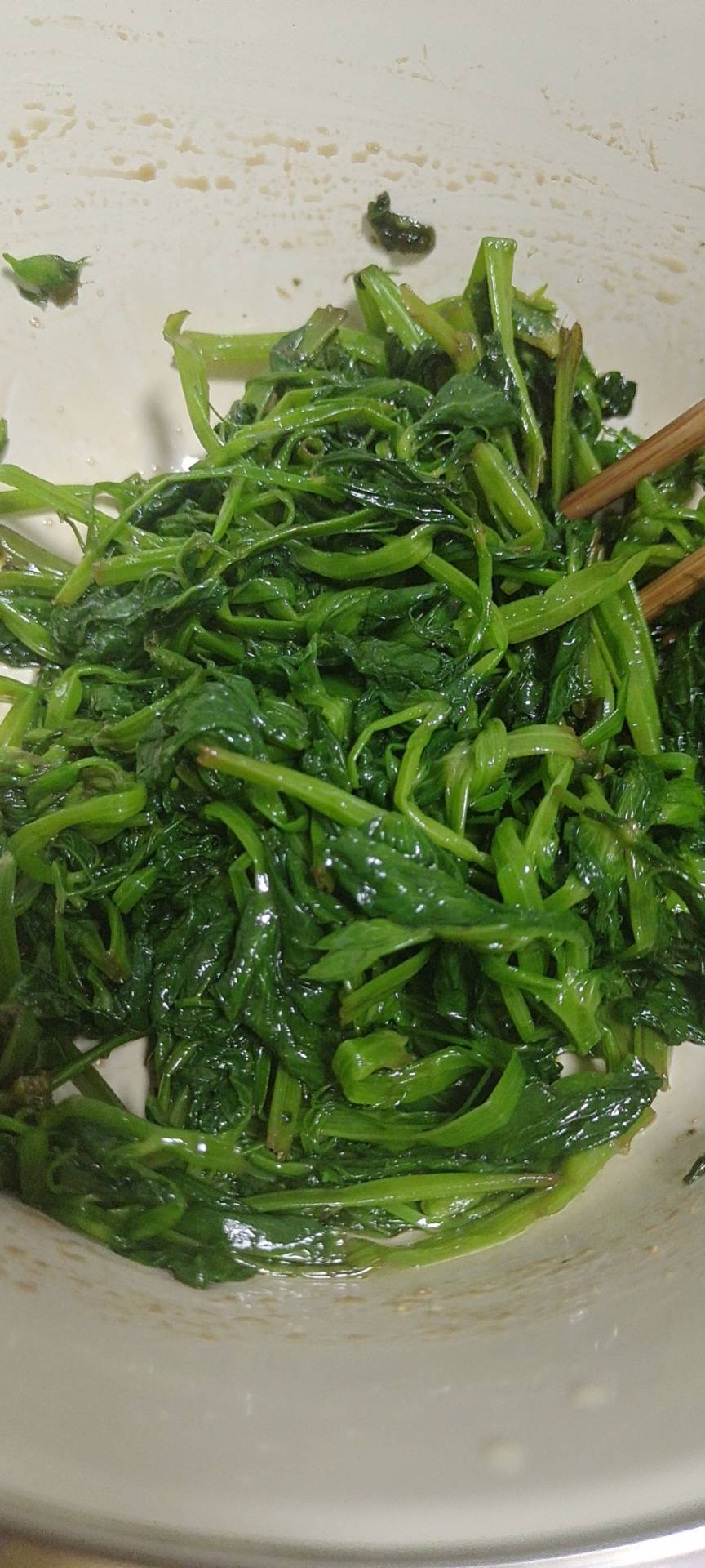 凉拌豌豆尖