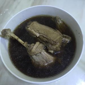 四物番鸭汤&手撕鸭肉的做法 步骤7