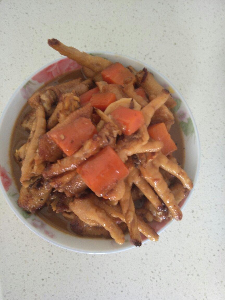 红烧鸡爪