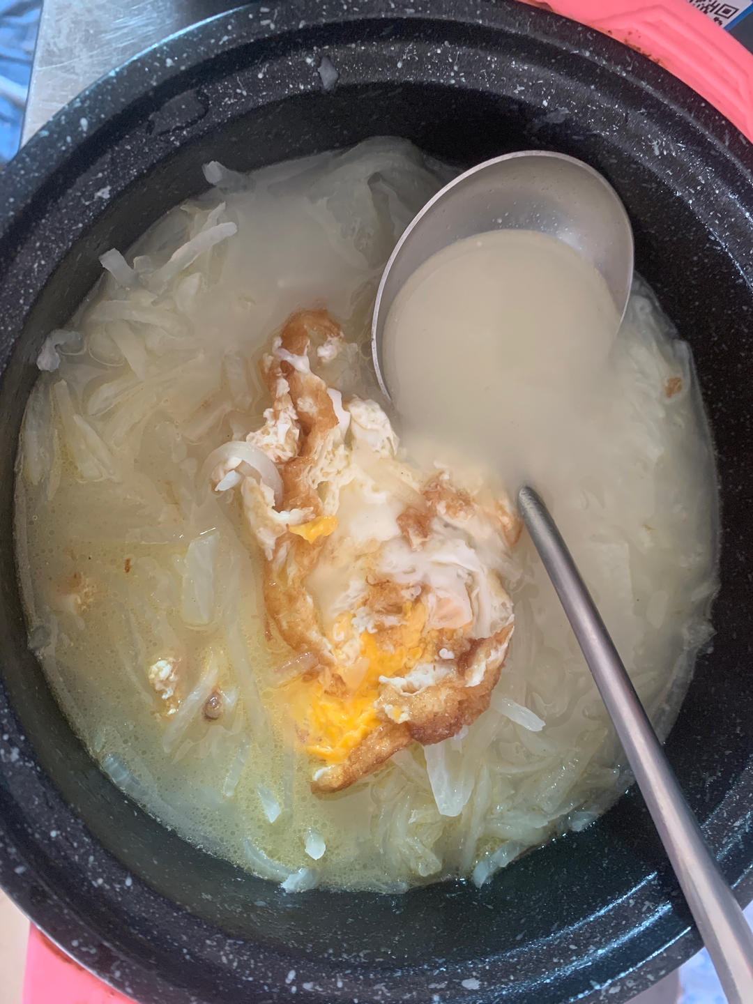 鸡蛋🥚萝卜汤！