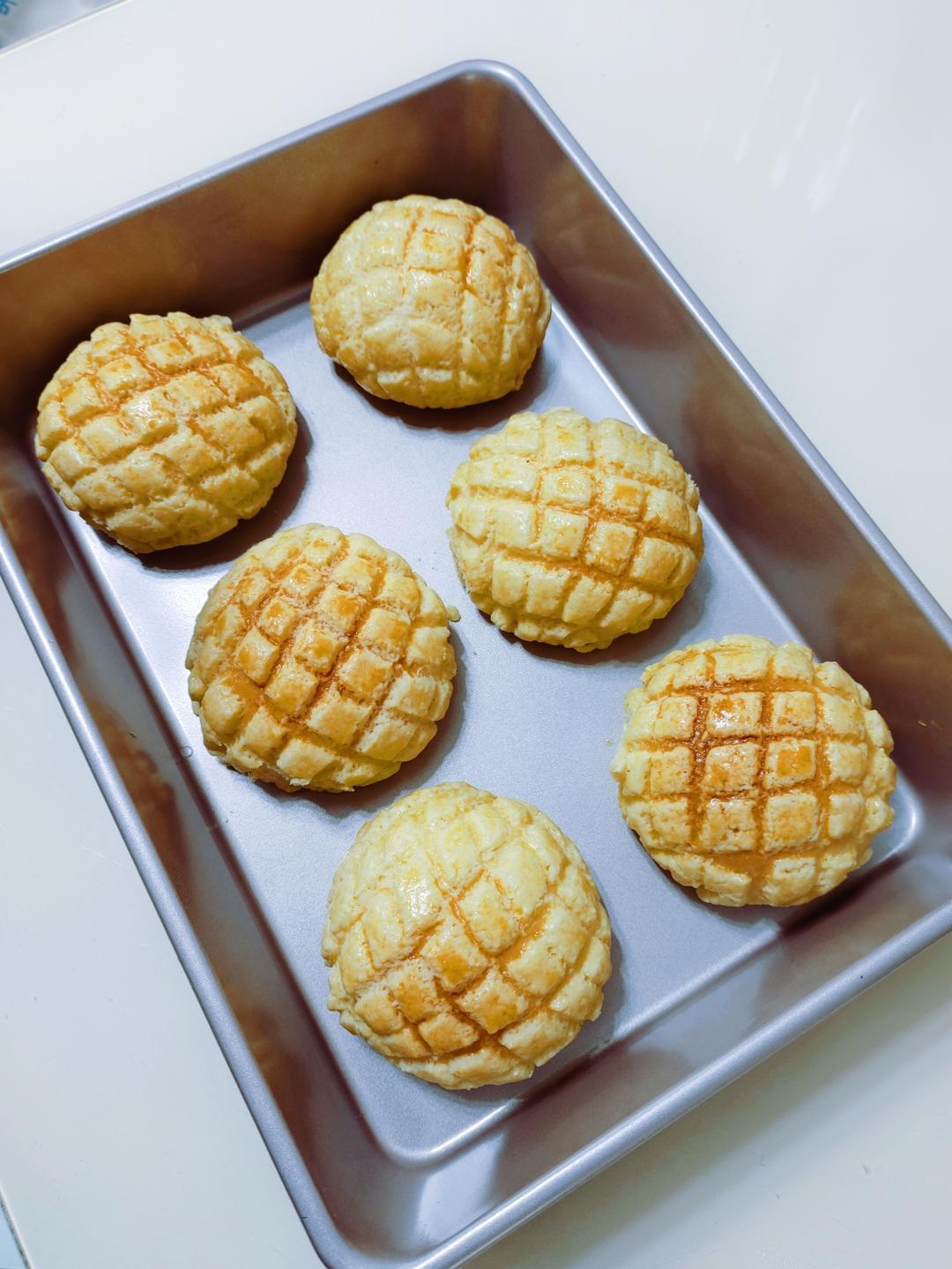 从小吃到大的【港式菠萝包】/ 冰火菠萝油详细步骤