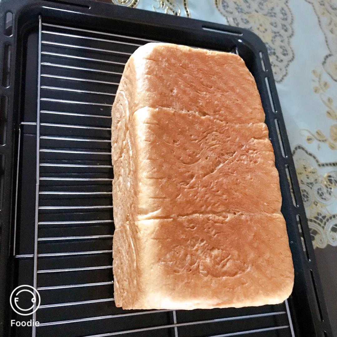 鲜奶吐司 一次发酵                   小美揉面