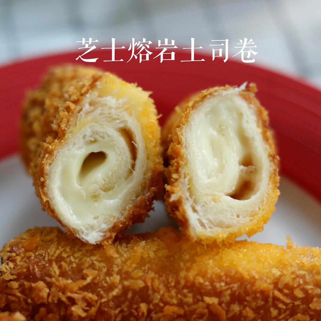 转：芝士熔岩吐司卷