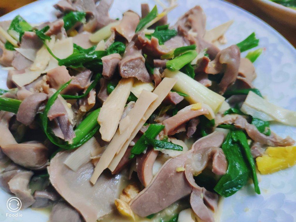 巨好吃的青椒炒鸡胗