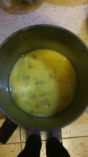 青菜香菇豆腐鸡蛋汤的做法 步骤4