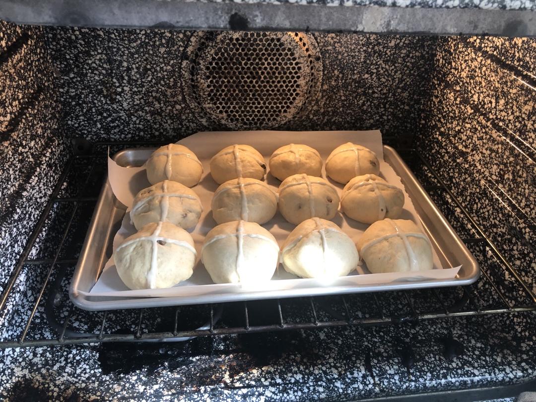 Hot Cross buns英国传统十字面包 复活节必备