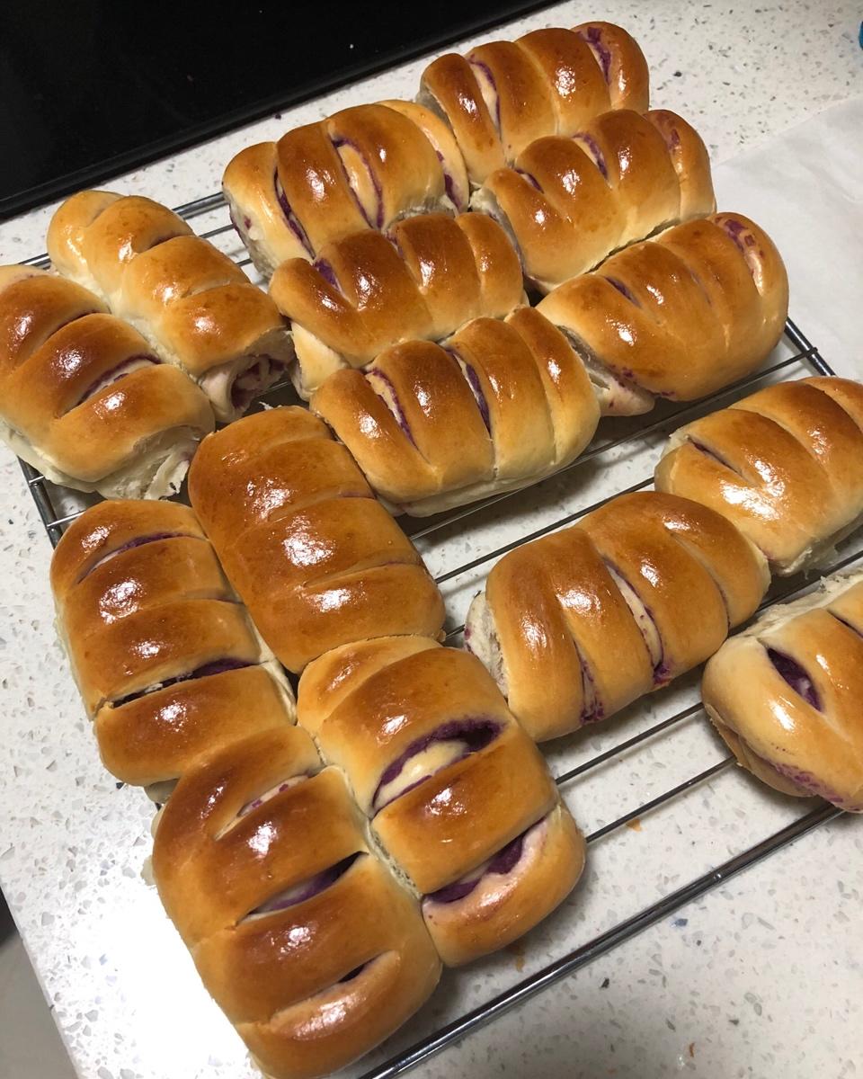 一次性发酵鲜奶油小面包