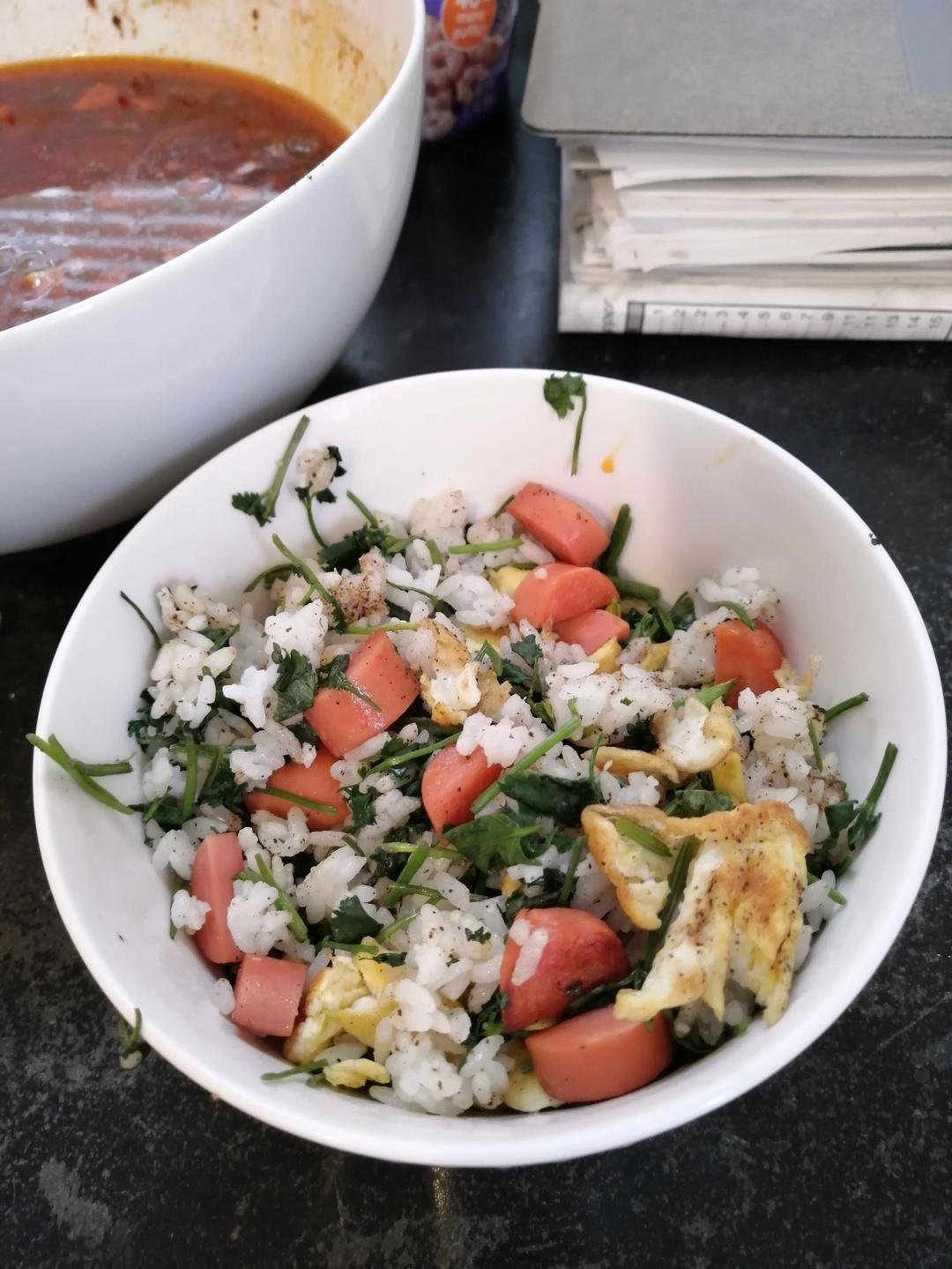 香菜蛋炒饭💯香菜重度爱好者看过来✅