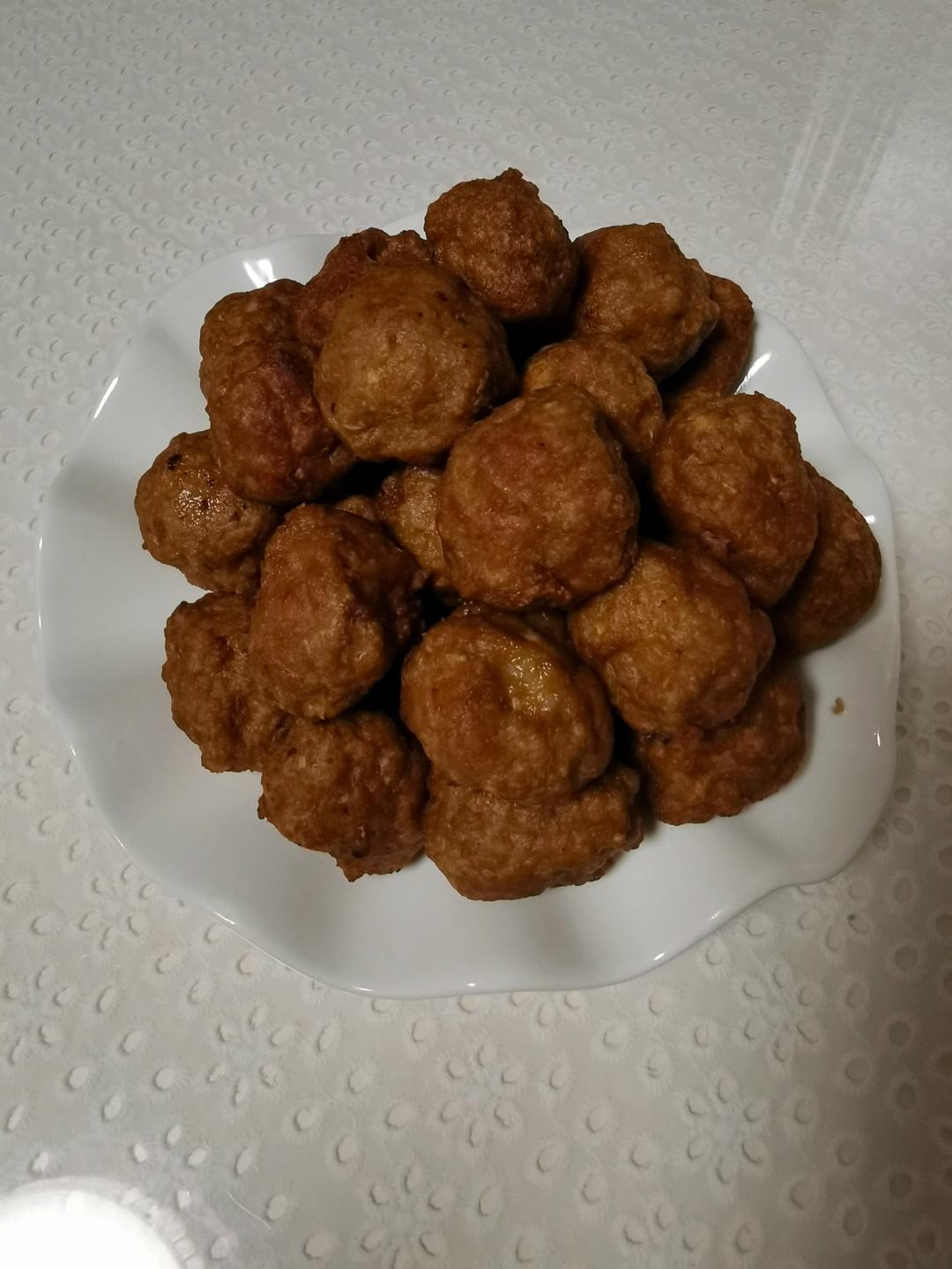 吃不腻的香酥猪肉丸