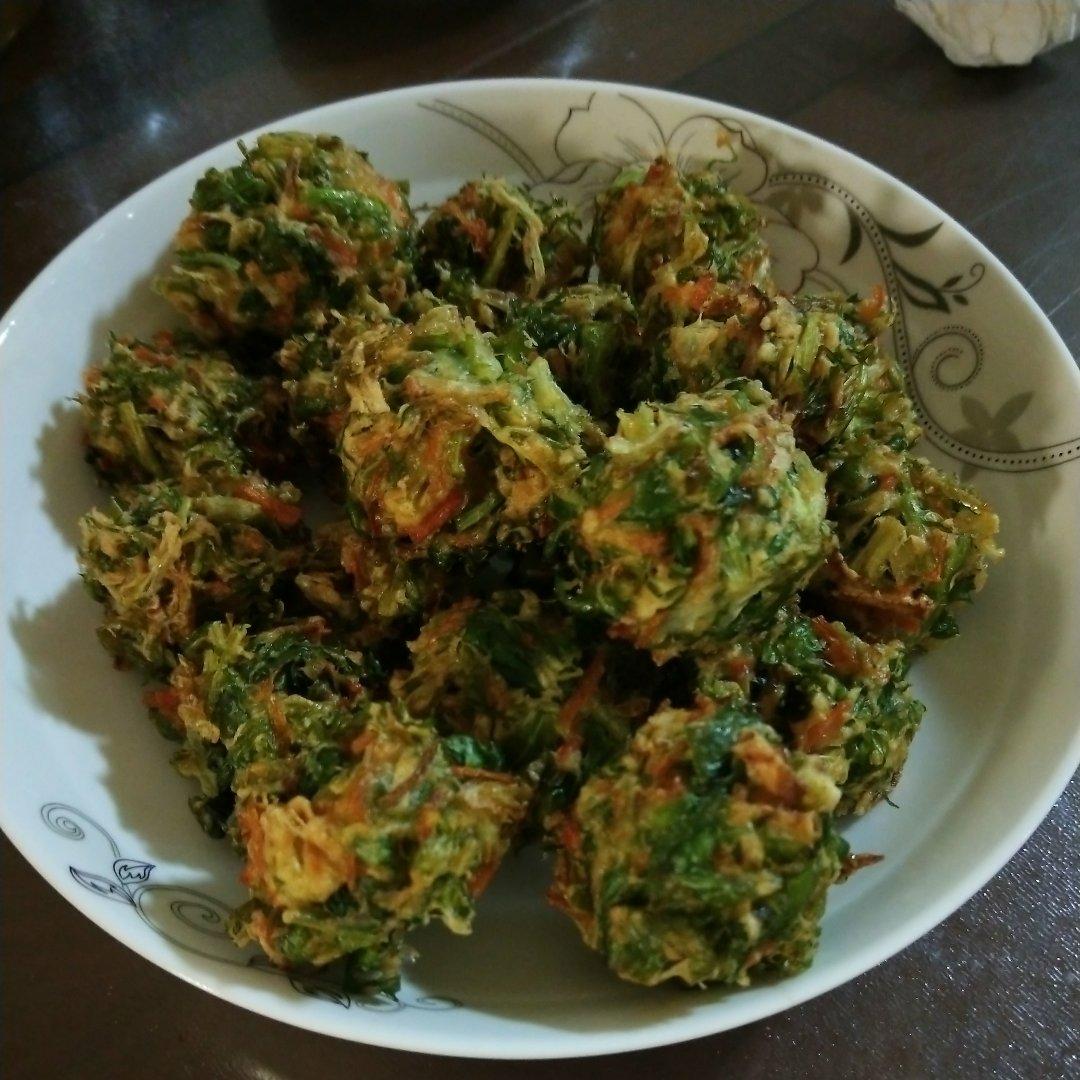 炸素丸子