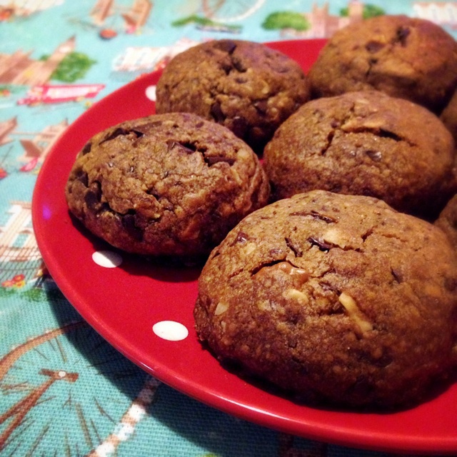 褐色黄油巧克力奇普饼干