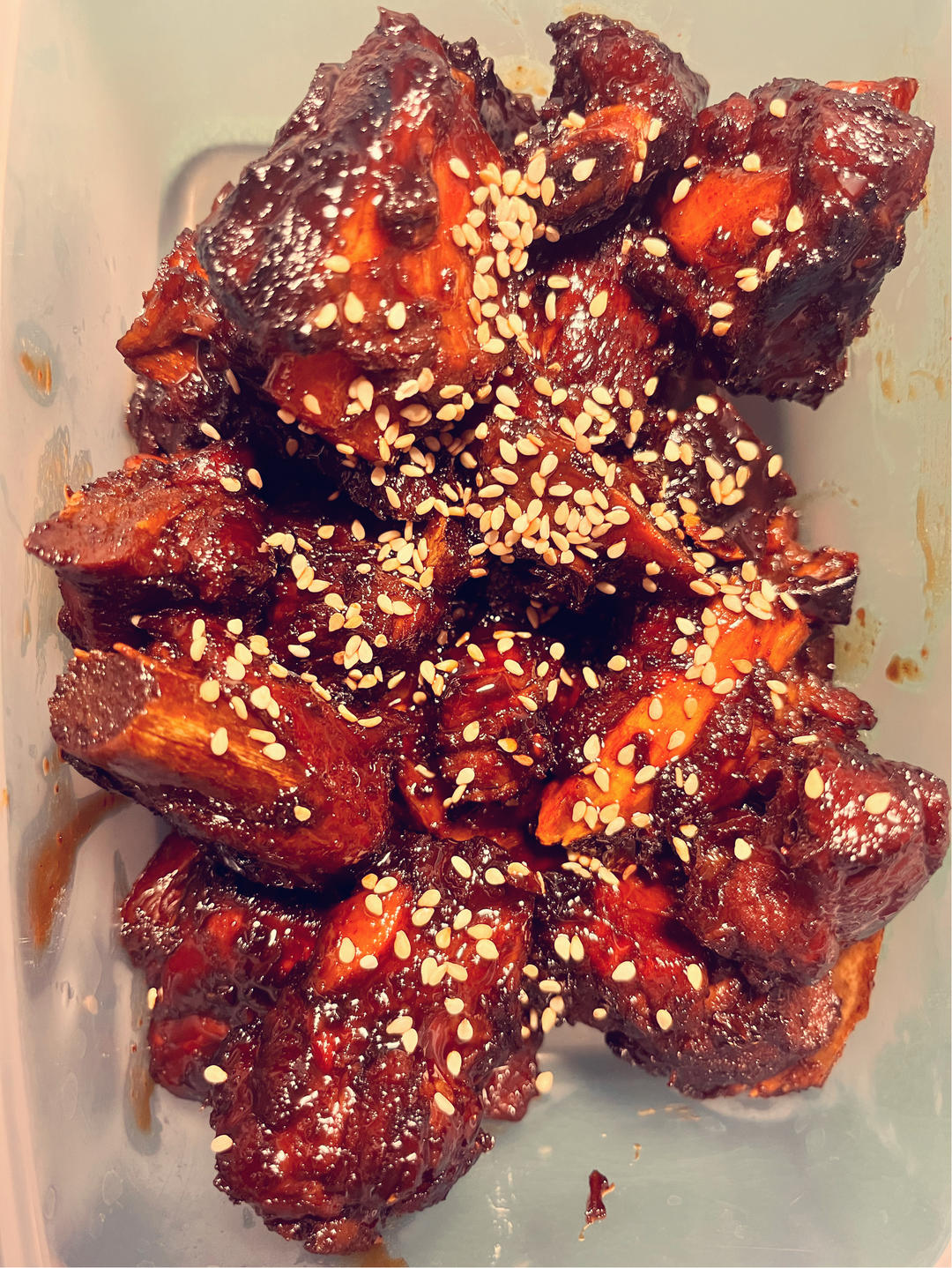 糖醋排骨/糖醋小排（不放油）（12345口诀做出正宗上海本帮）