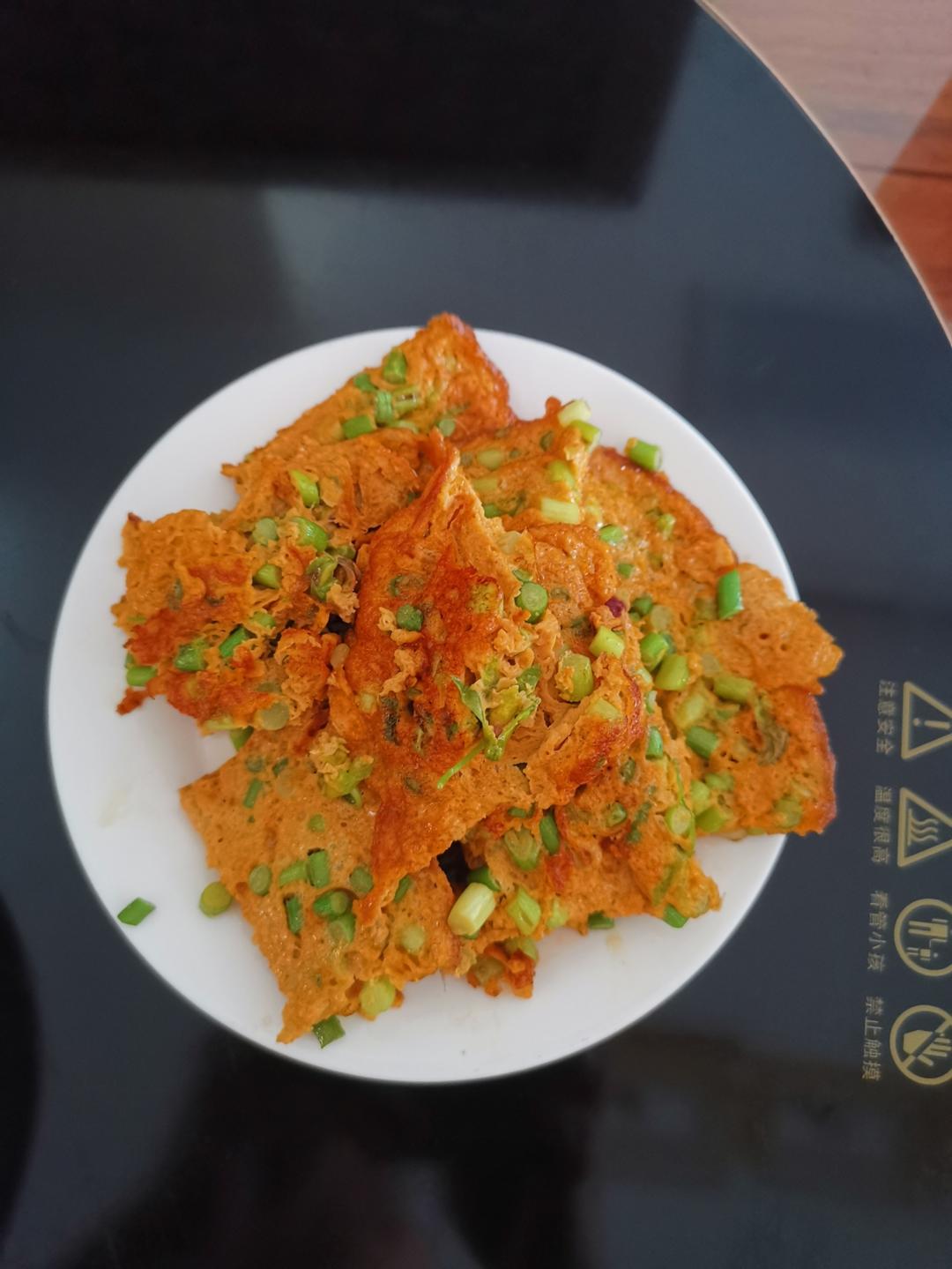 铁皮石斛花炒蛋