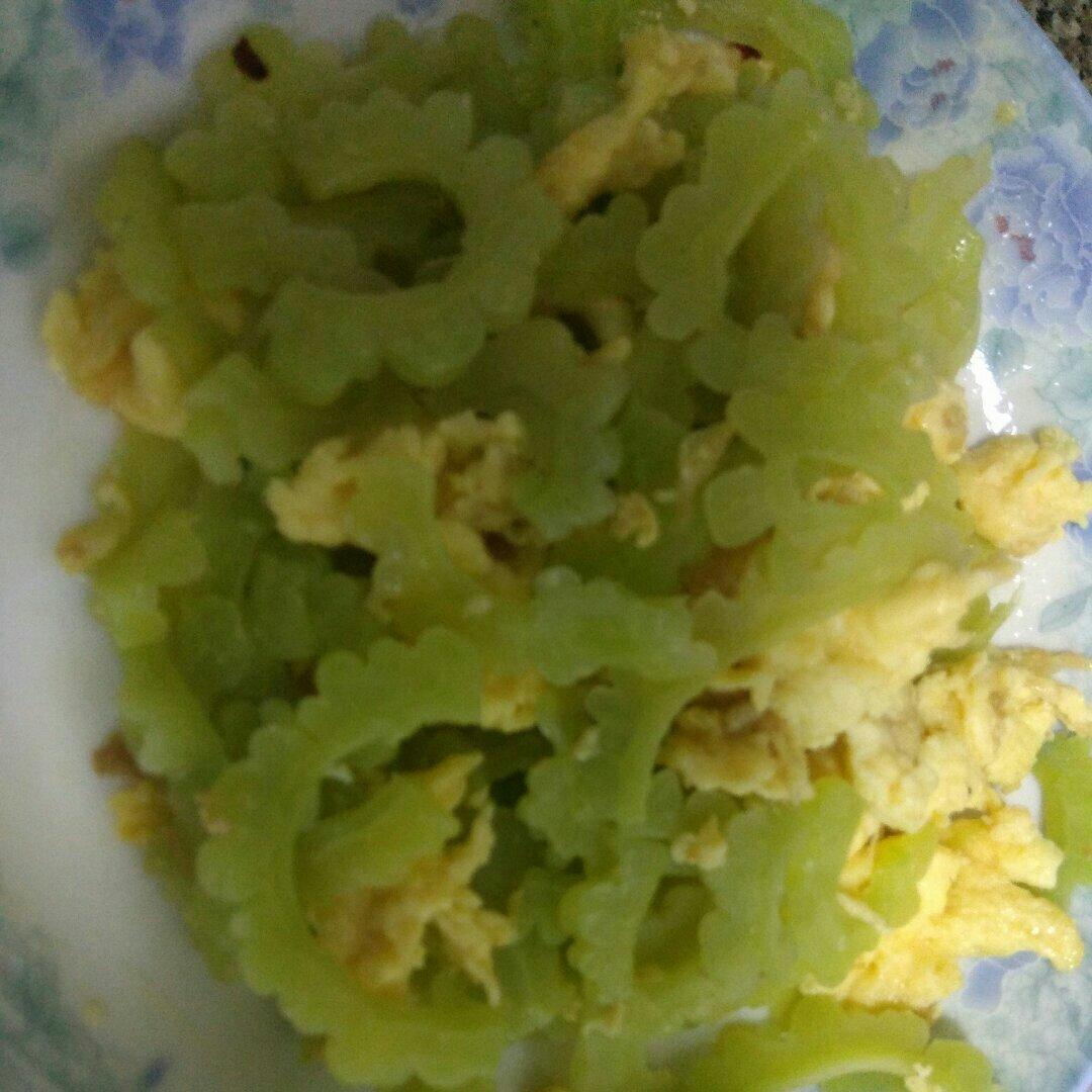 苦瓜炒蛋