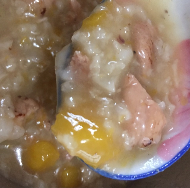 鸡肉南瓜粥