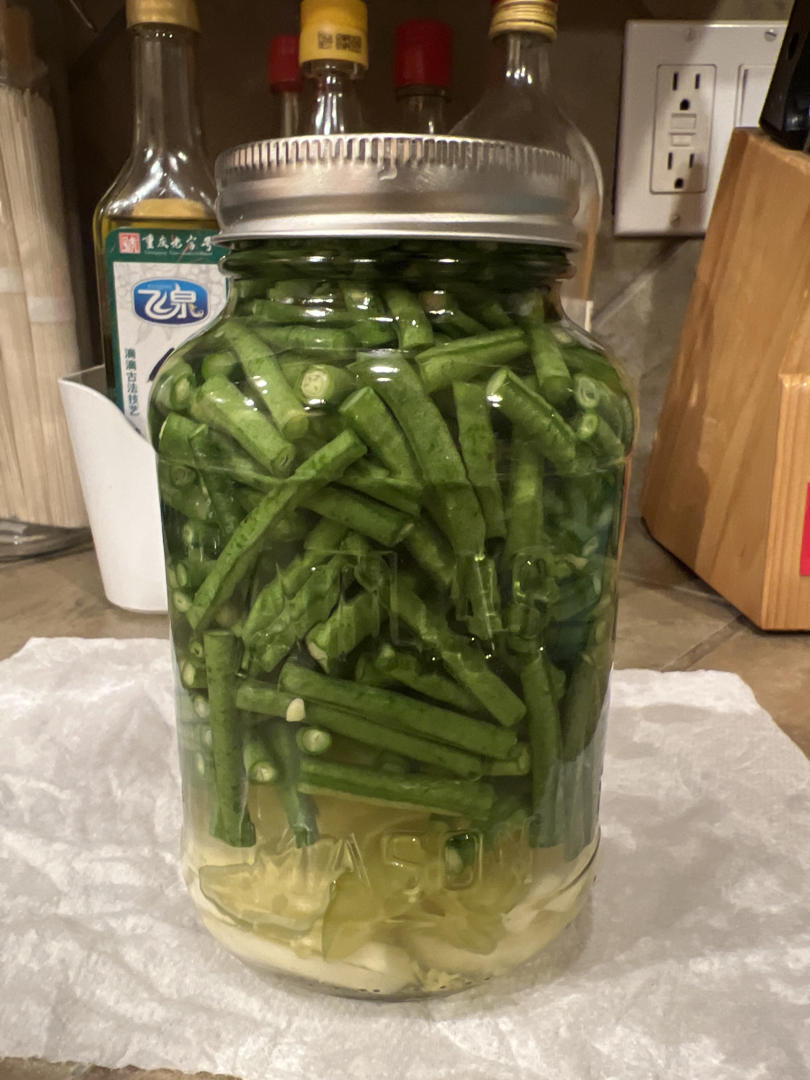 腌酸豆角