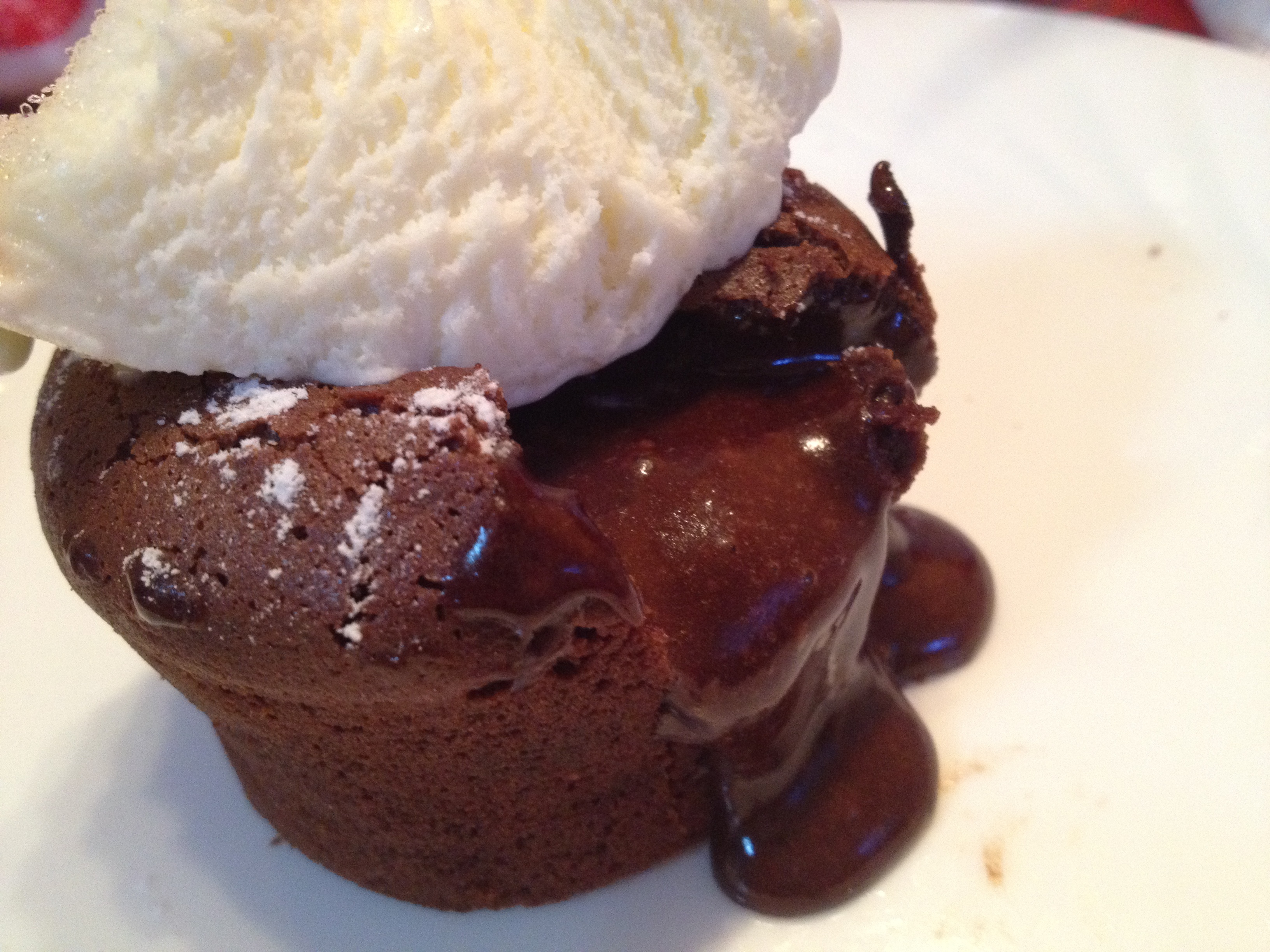 熔岩巧克力蛋糕