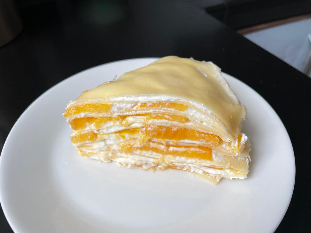 芒果千层蛋糕，100%成功告别煎皮无能