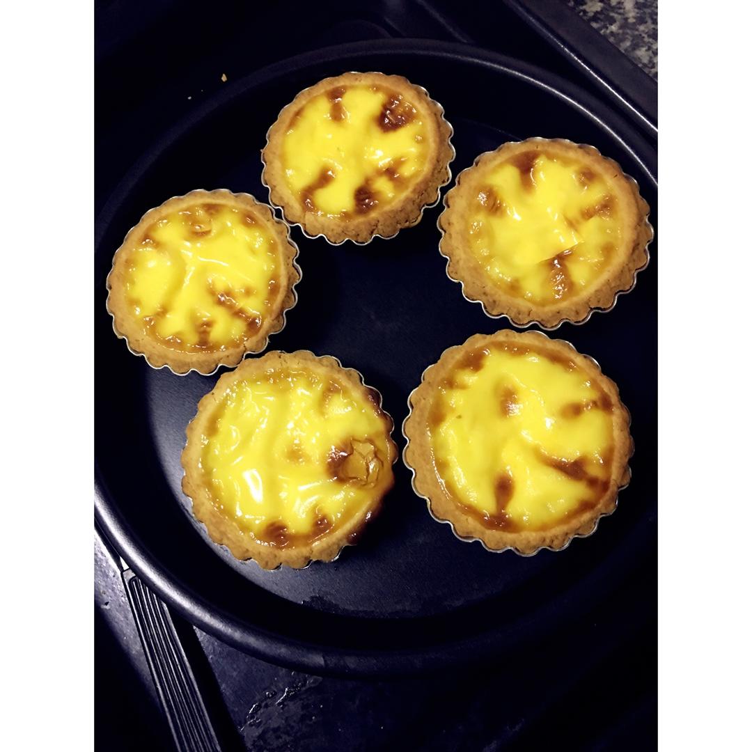 【视频食谱】不用开酥的曲奇蛋挞