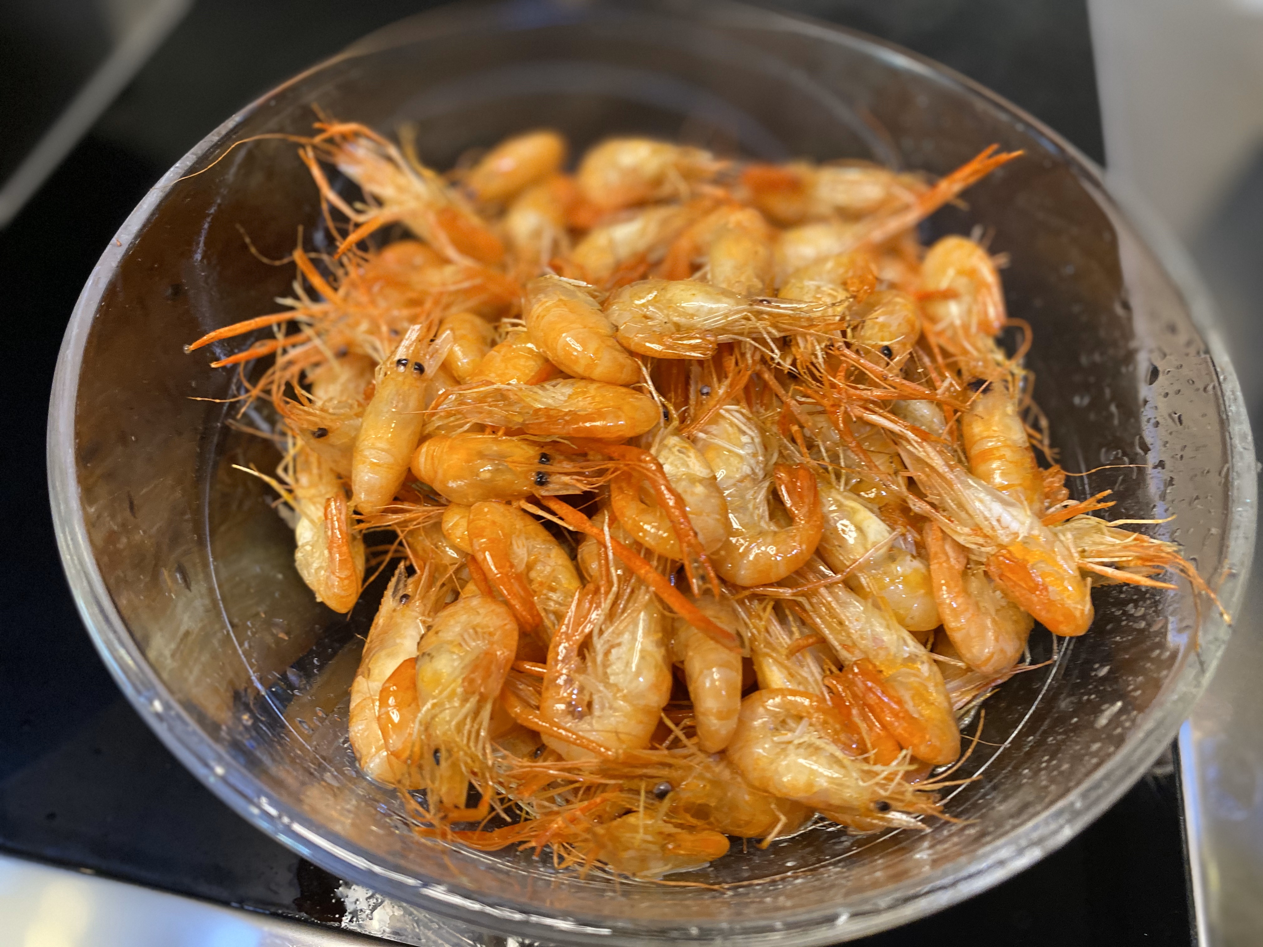海派系列：脆、香、甜、鲜—油爆虾的做法 步骤9