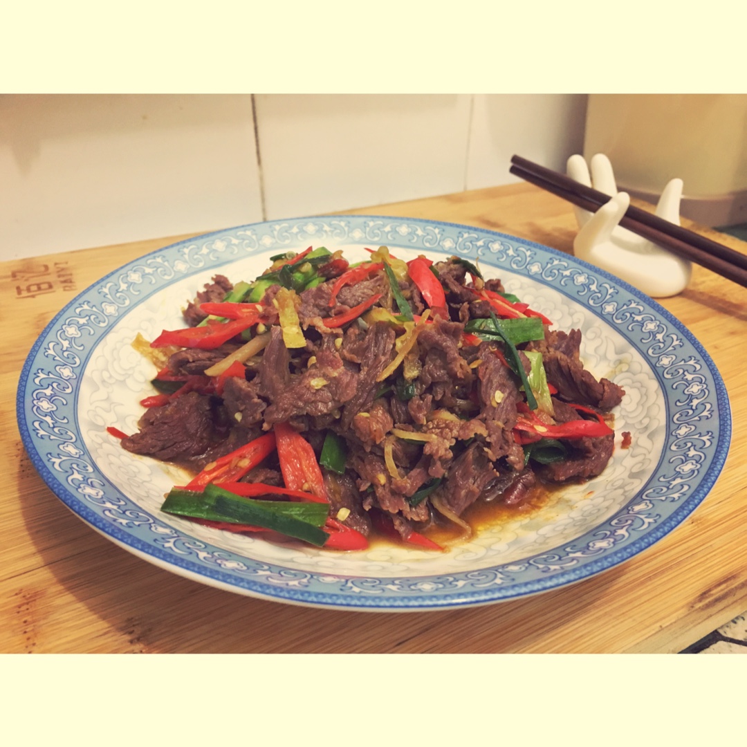 仔姜牛肉丝