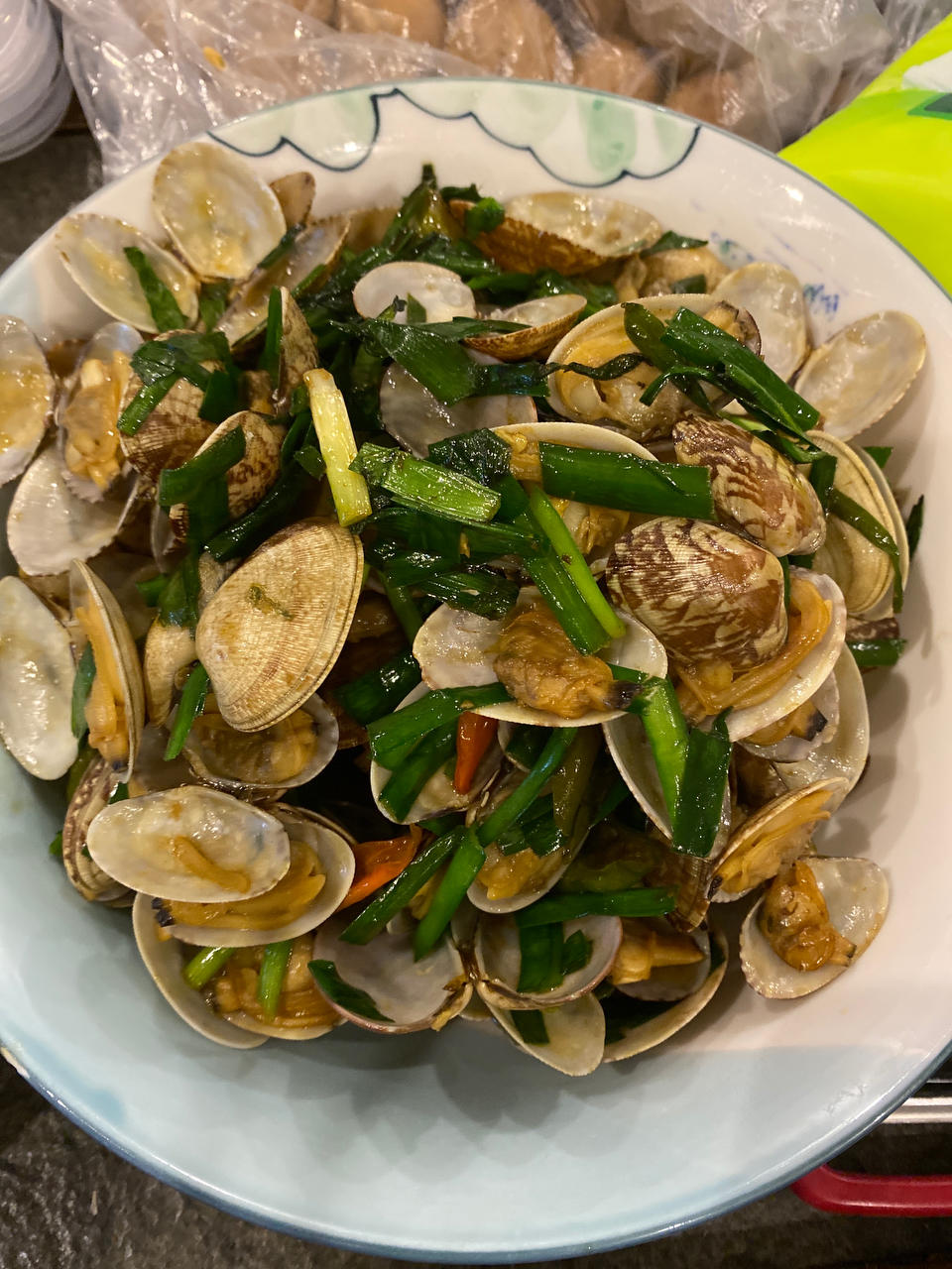 超简单的辣炒花蛤