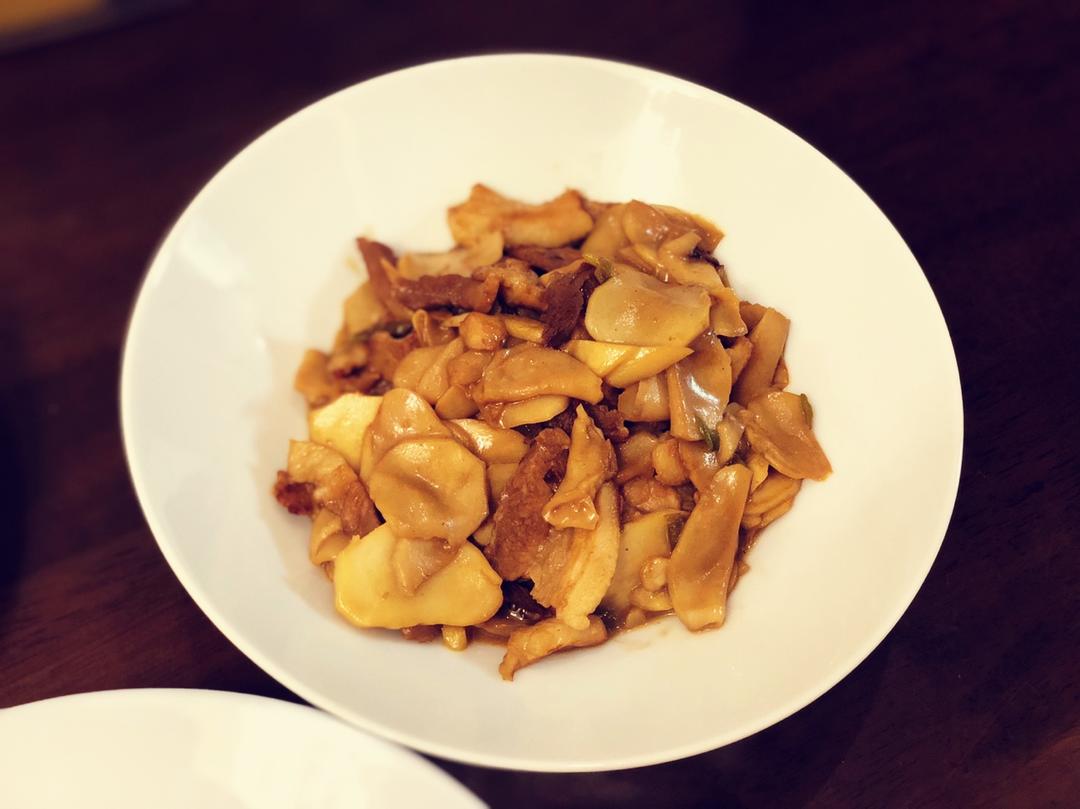 肉炒杏鲍菇