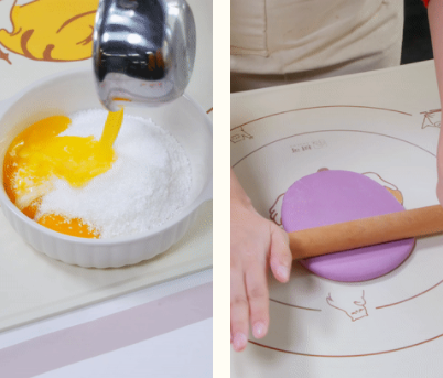 紫薯椰蓉卷【宝宝辅食】的做法 步骤2