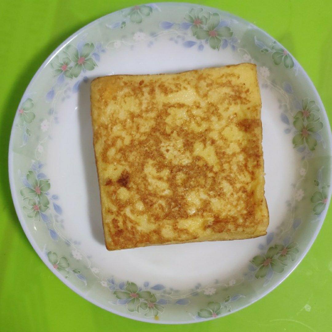 免烤箱❗️会爆浆❗️低脂不胖的酸奶香蕉吐司