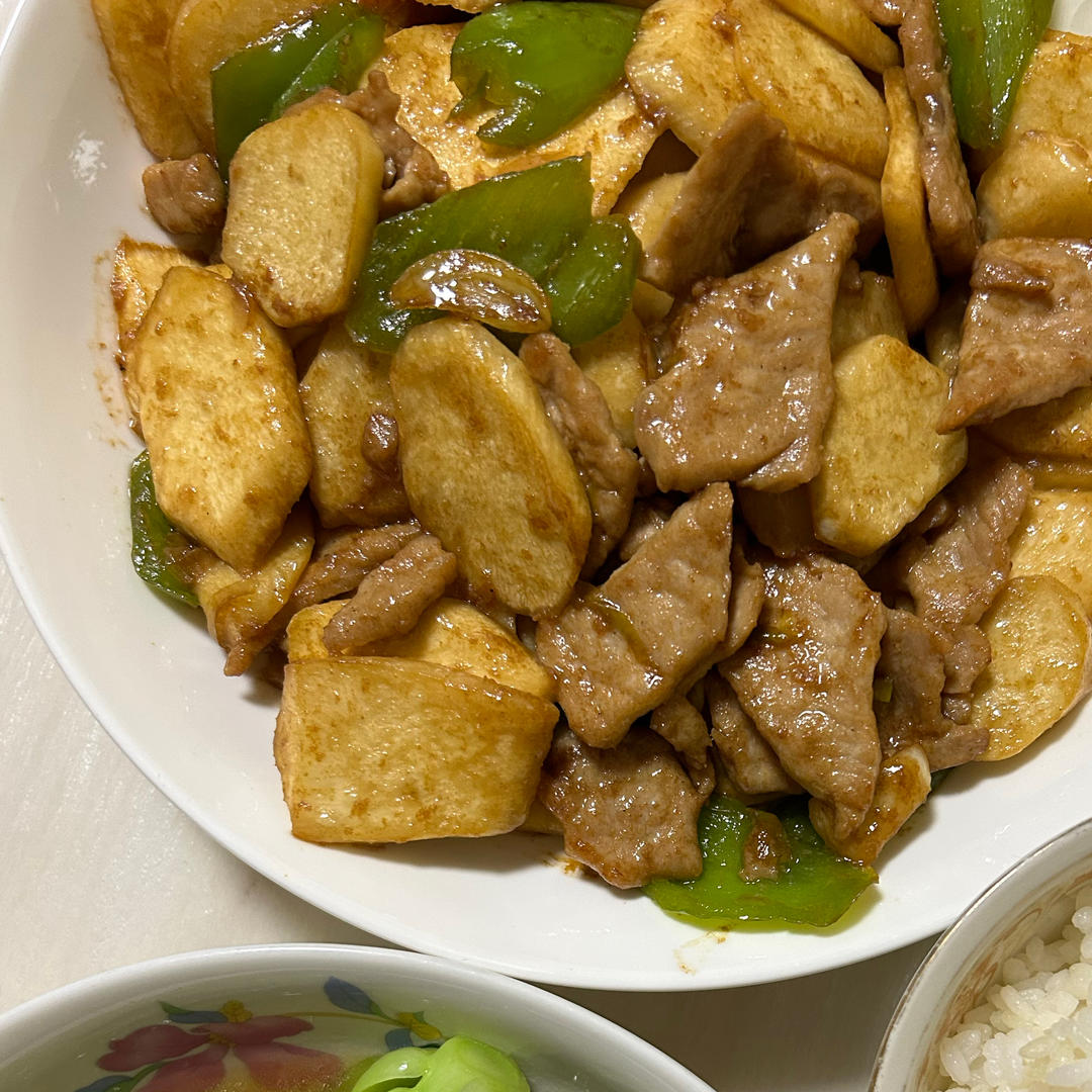 茭白炒牛肉