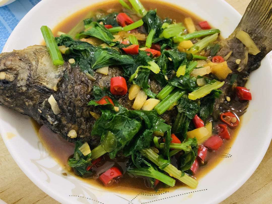 家常红烧鱼