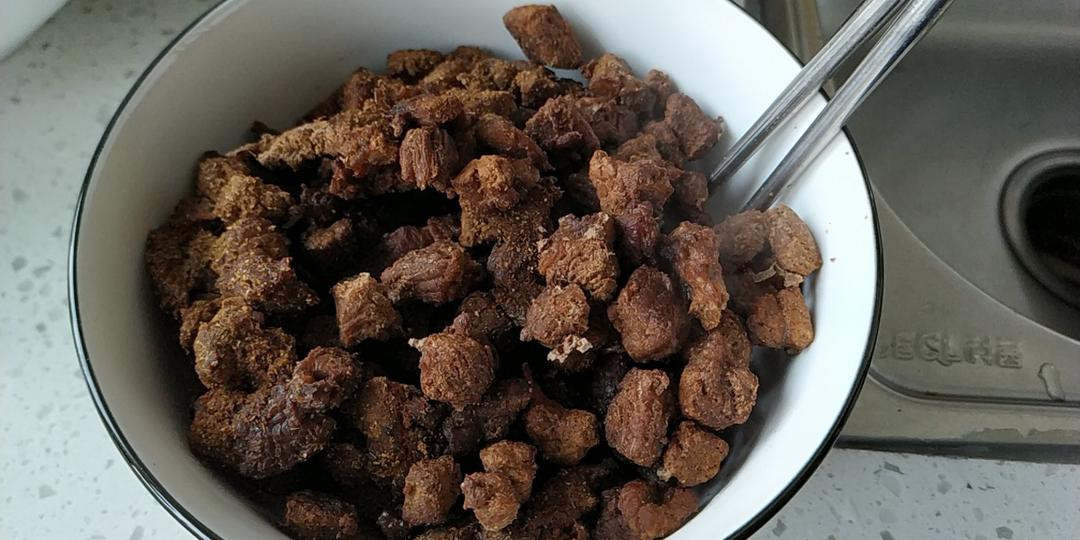 懒人微波炉自制牛肉干