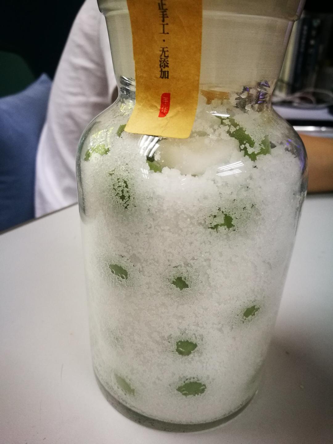 塩梅干し（盐渍青梅）