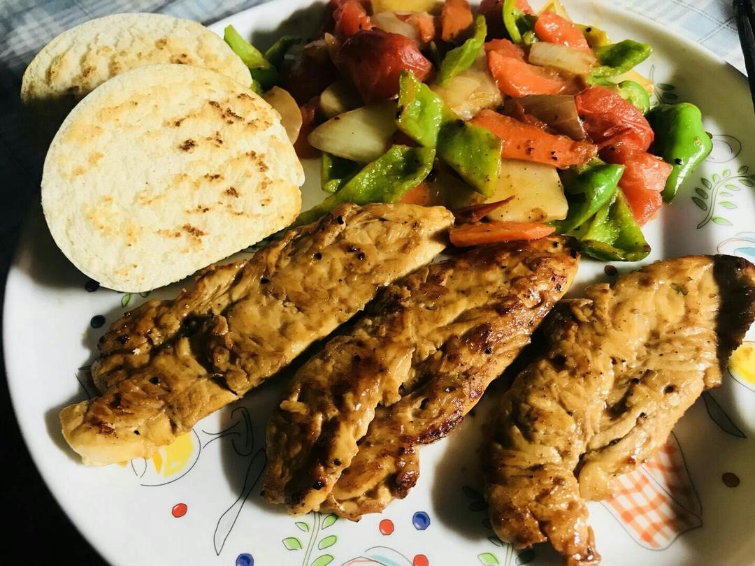 无油煎鸡胸肉（减脂餐必备）