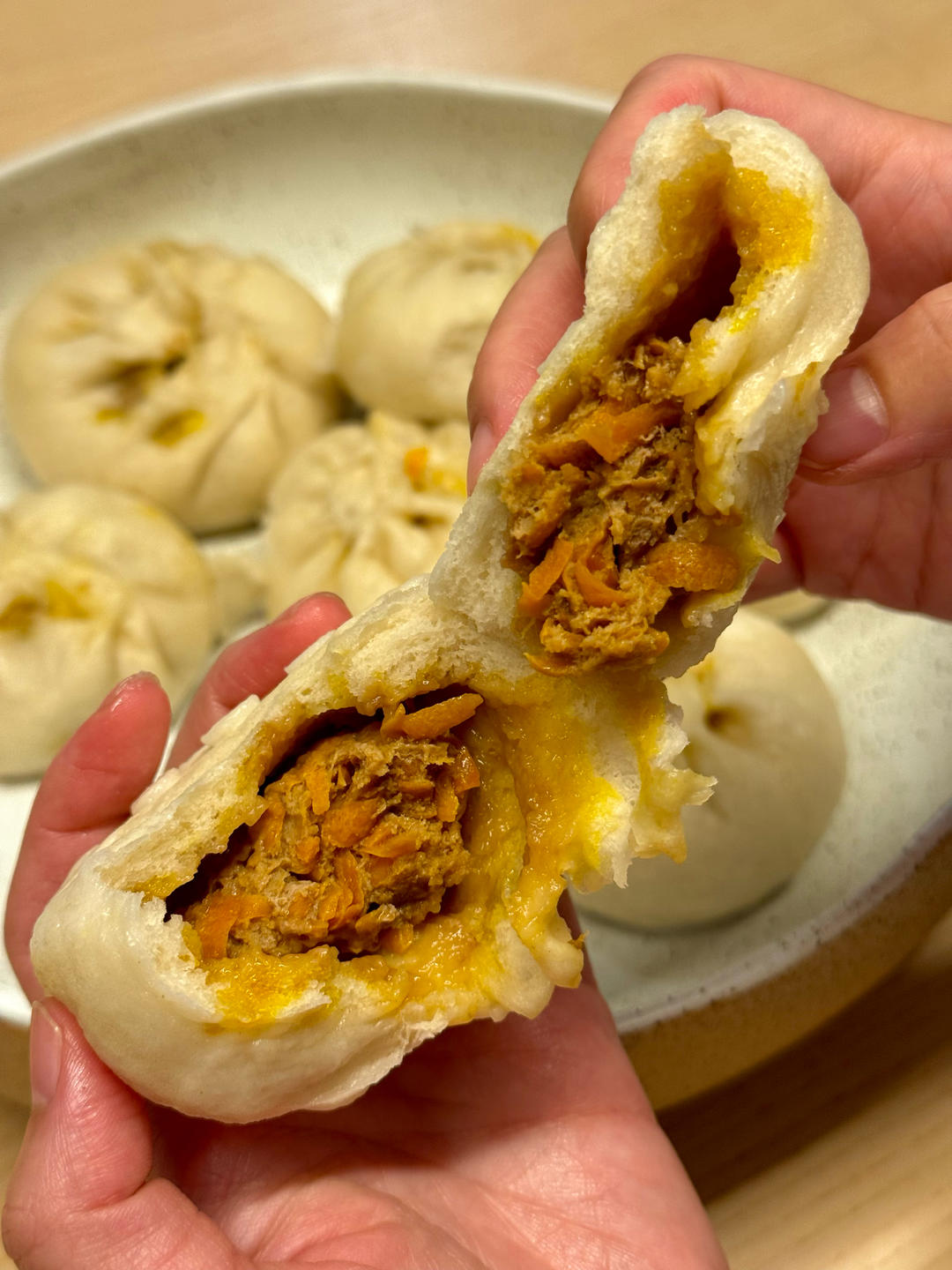 羊肉胡萝卜包子