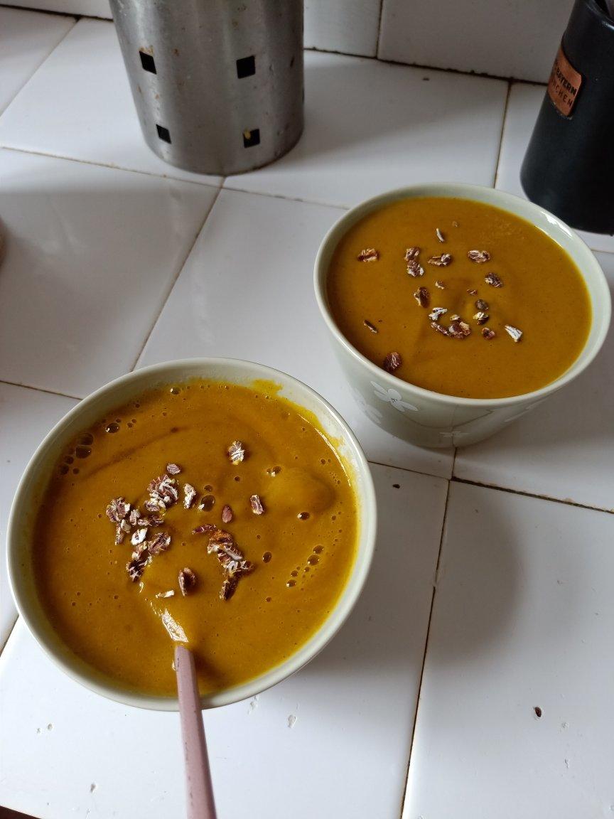 黄豆胡萝卜糊糊（破壁机）