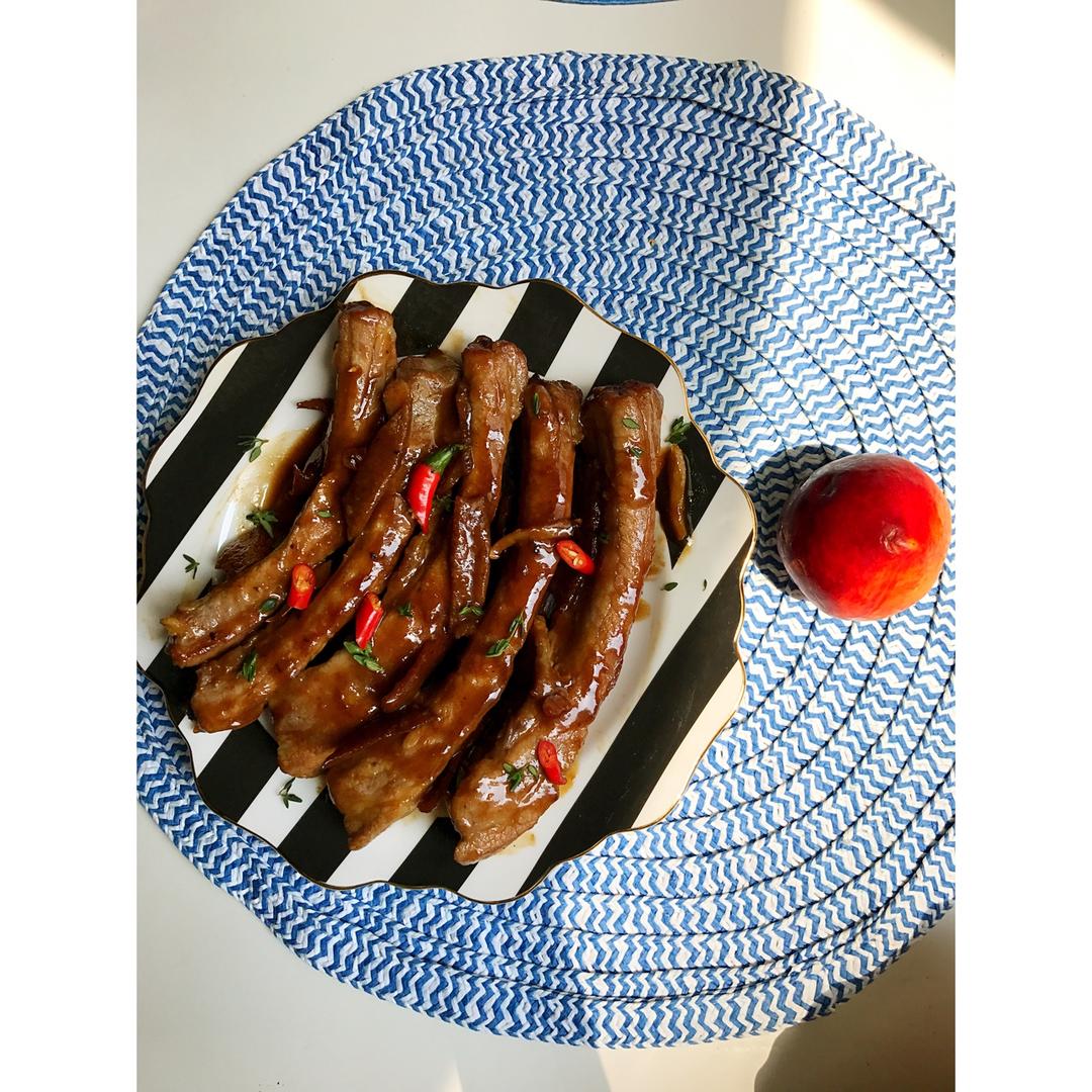 陈皮焖排骨