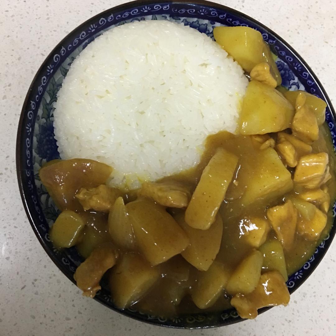 咖喱土豆鸡块
